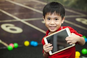 Help Grandparents Are Babysitiing With The Ipad